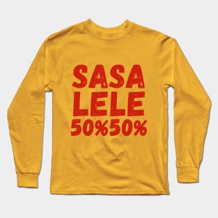SASA LELE SALE SALE simple design Long Sleeve T-Shirt